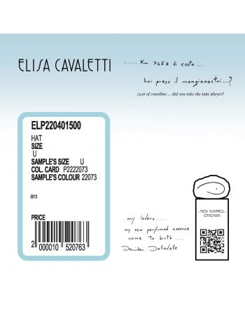 CHAPEAU Elisa Cavaletti ELP220401500