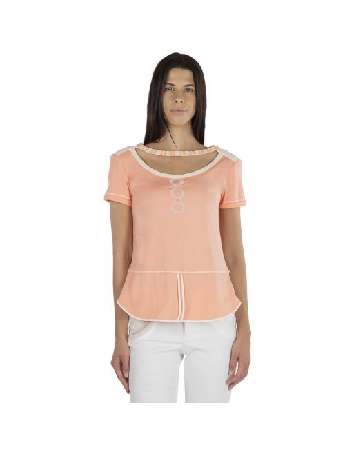 T-SHIRT BAVETTE COLLIER Elisa Cavaletti EJP225009102