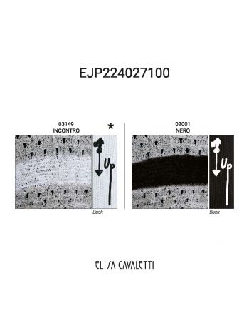 PULL TRICOT AJOURE Elisa Cavaletti EJP224027100