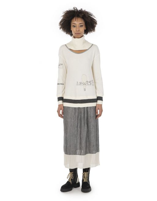 ROBE PULL LONGUE FROISSEE Elisa Cavaletti ELW222047800 ROBE PULL LONGUE FROISSEE Elisa Cavaletti ELW222047800