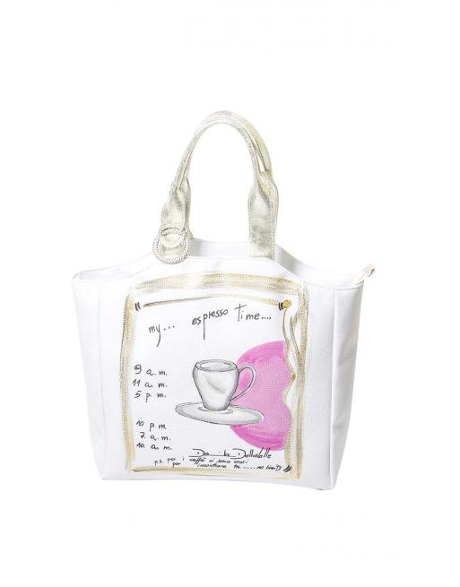 SAC A MAIN BIANCO EXPRESSO Elisa Cavaletti ELP180686507