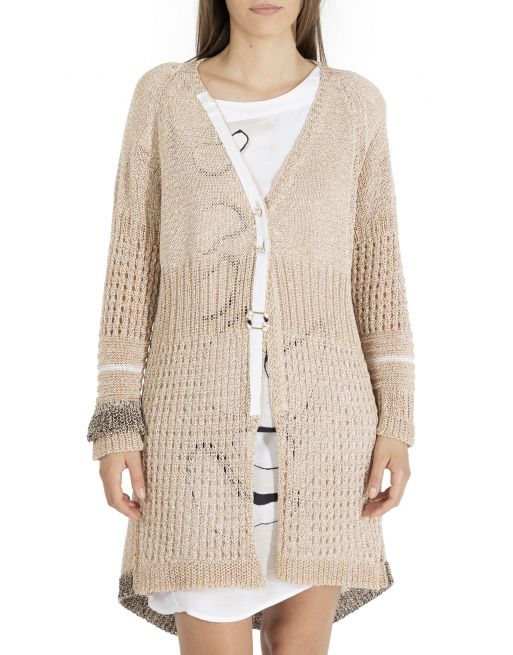 VESTE GILET LONG MAILLES Elisa Cavaletti EJP234038800