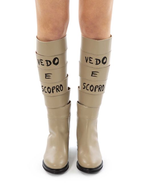 BOTTES SALE LIGHT BEIGE Daniela Dallavalle Armadio TAM0139077300