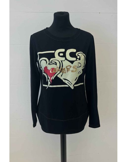 T-SHIRT CUORE LOVERS Elisa Cavaletti ELW225004603 T-SHIRT CUORE LOVERS Elisa Cavaletti ELW225004603