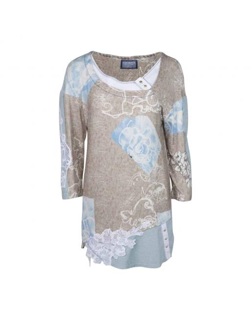 T-SHIRT HAUT CANOVA SASSI Elisa Cavaletti EJP205051403 T-SHIRT HAUT CANOVA SASSI Elisa Cavaletti EJP205051403