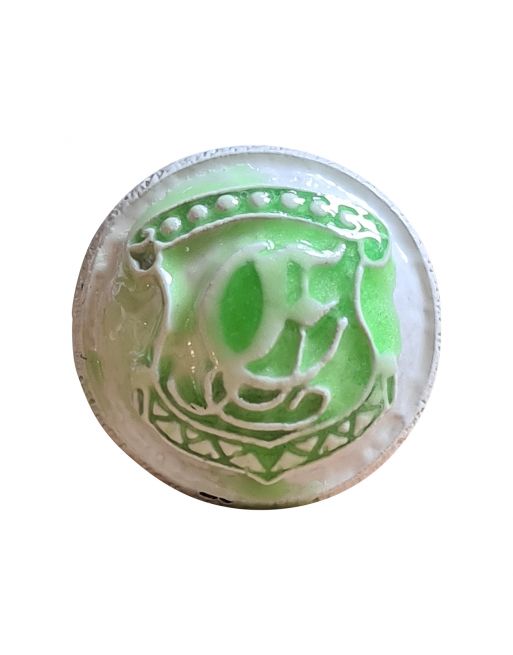 BOUTON BIJOU ROND BOMBE VERT Elisa Cavaletti JEWMG0273V