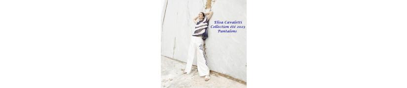  Pantalons et pantacourts été 2023 Elisa Cavaletti Italian Chic